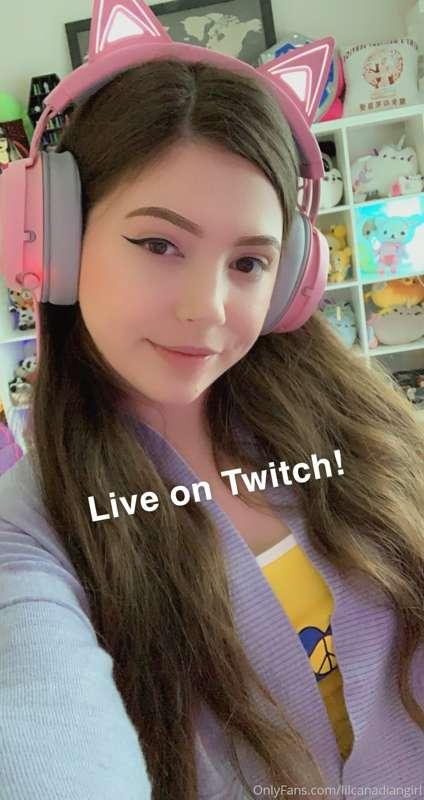 I’m Online on twitch playing games!! 
Come hangout! 
https:/..