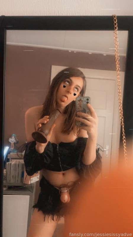 let ur sissy play with u? 
#sissy #femboy #transgender #chastity