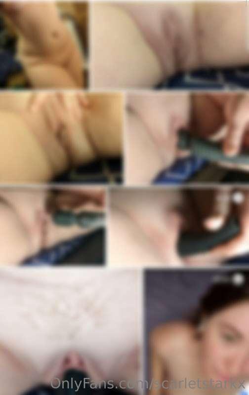 Wand and Satisyer video and photos 🤤