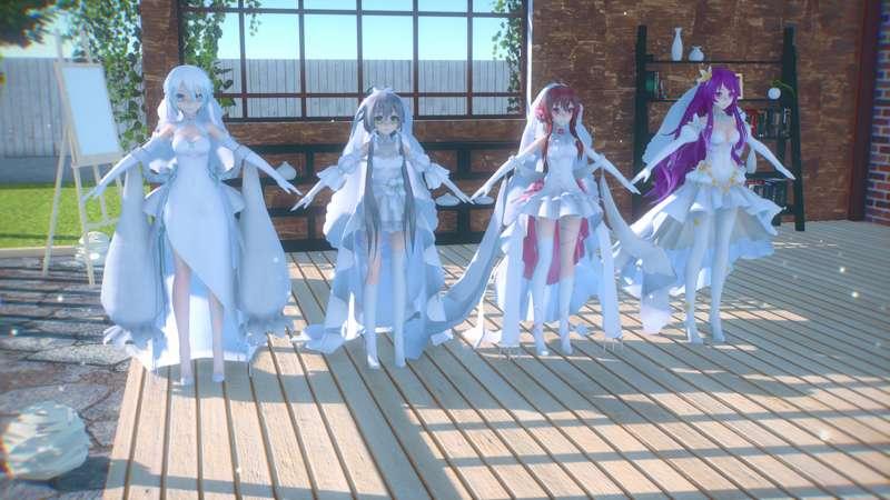 VOCALOID Wedding Dress