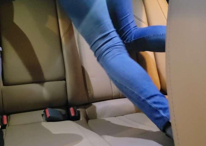 My body getting tossed around the backseat of a car, whos joining me?