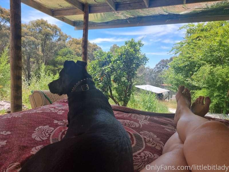 Today I'm hanging out in my tree house without a tree! Worki..