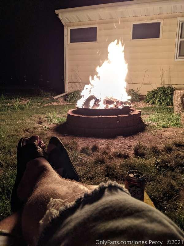 Cut offs + Busch Light + Sandals + Bonfire = Summer nights