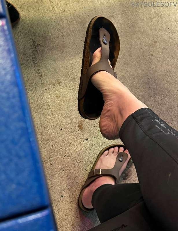 Flip Flop & Flat DanglesSomething about that scent wafting a..