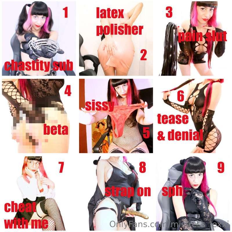 **I'm curious: what kind of submissive you are?   If your pr..