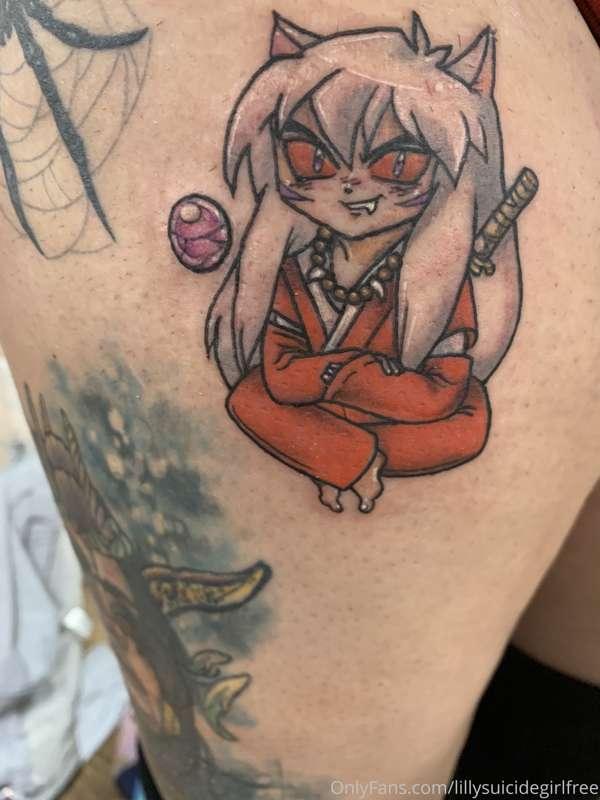 Posting some fire 🔥 nudes tmr showing off my inuyasha chibi ..