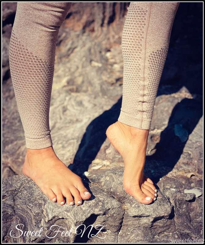 Exercise on the beach today. Some much needed grounding time..