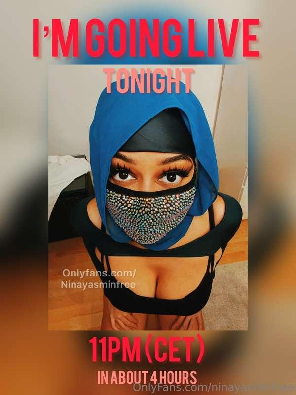 I’m going live in a few hours🥰 feel free to join, I’m alread..