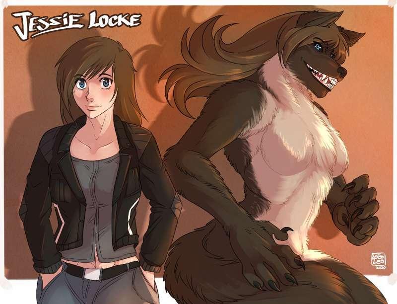 Jessie - Werewolf Portrait