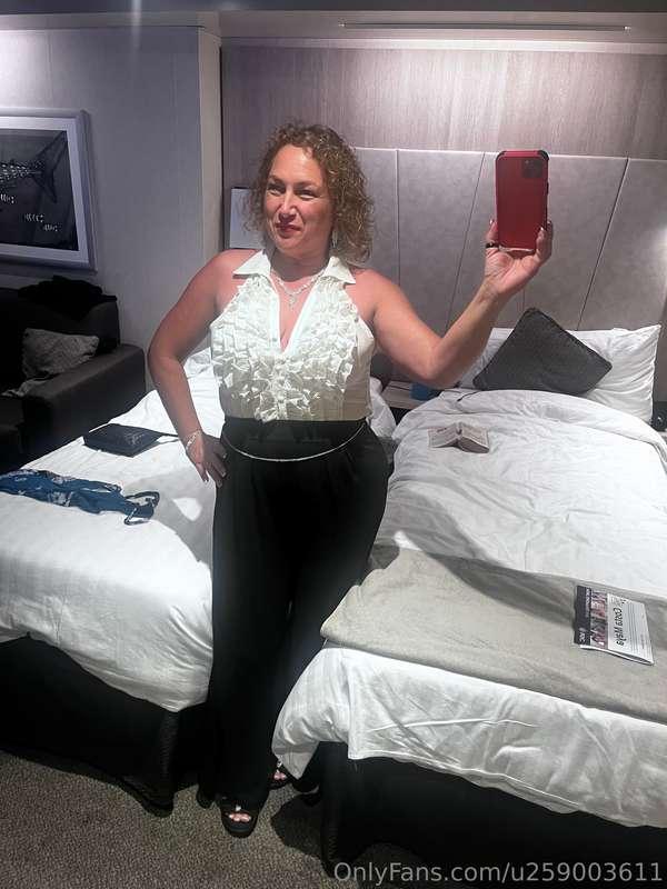 Bling night onboard ship