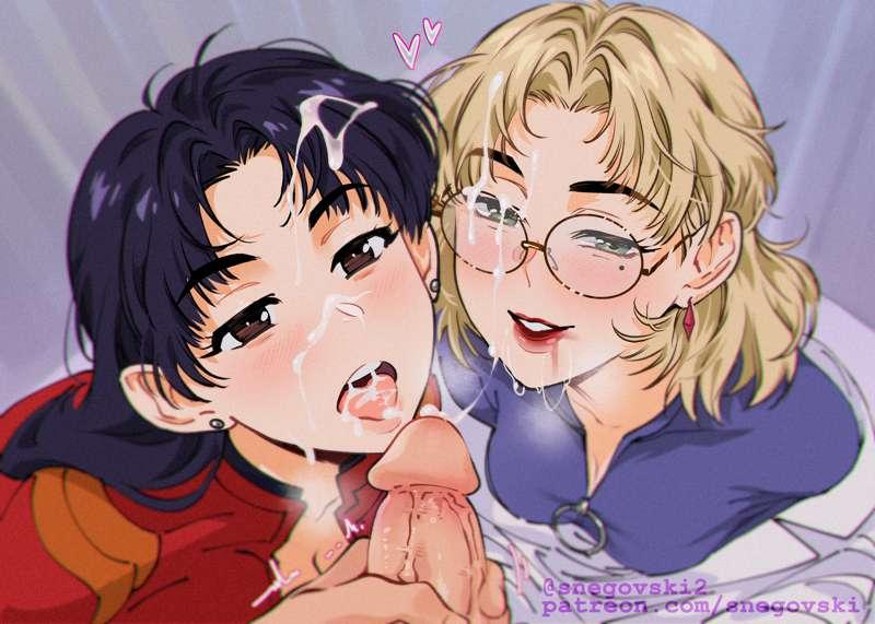 Ritsuko & Misato 