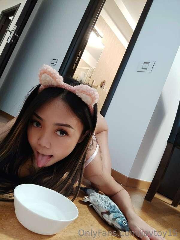 Let me be your lil' pussycat daddy 👅💦💕 give me your milk 🍆💦