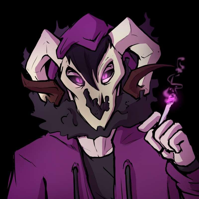 Goat Skulls no bg