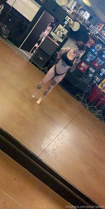 Getting sexy at rehursals