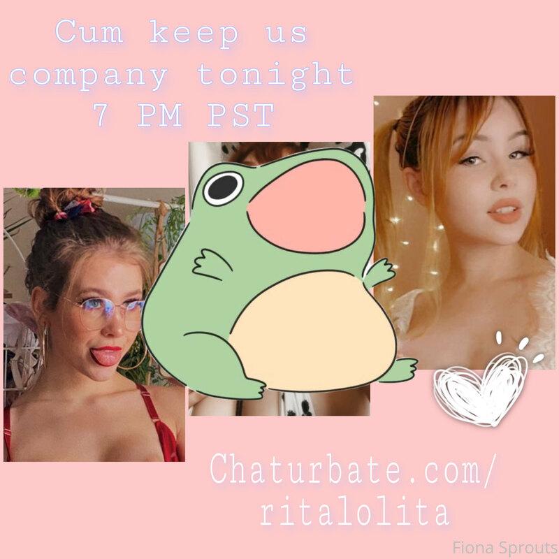 EDIT ‼️

will you be on tonight? ?

@ritalolita and I will b..