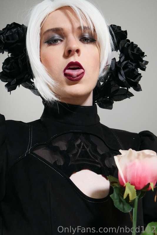 Open your mouth slut.