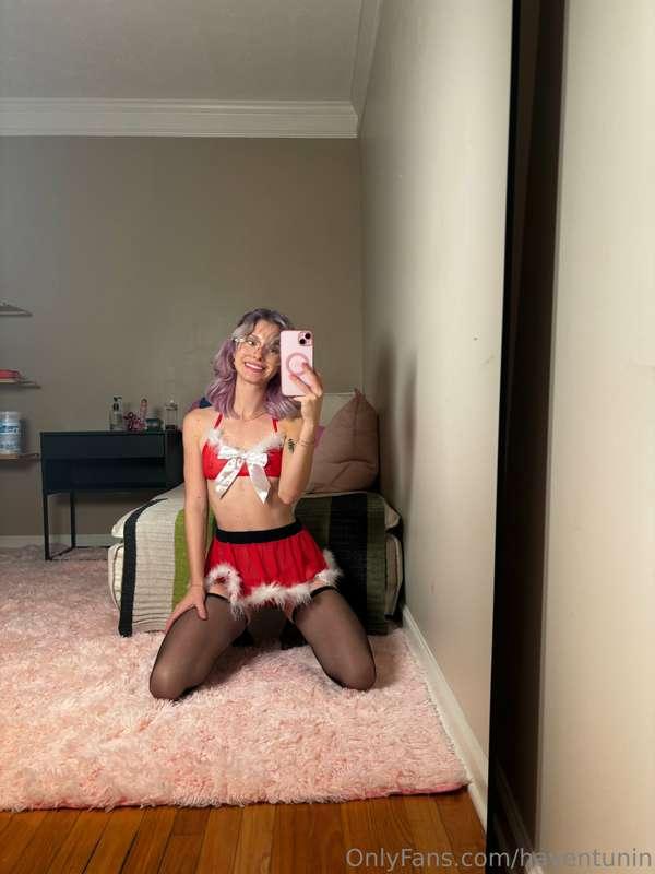 Too bad Santa only cums once a year! 🙈