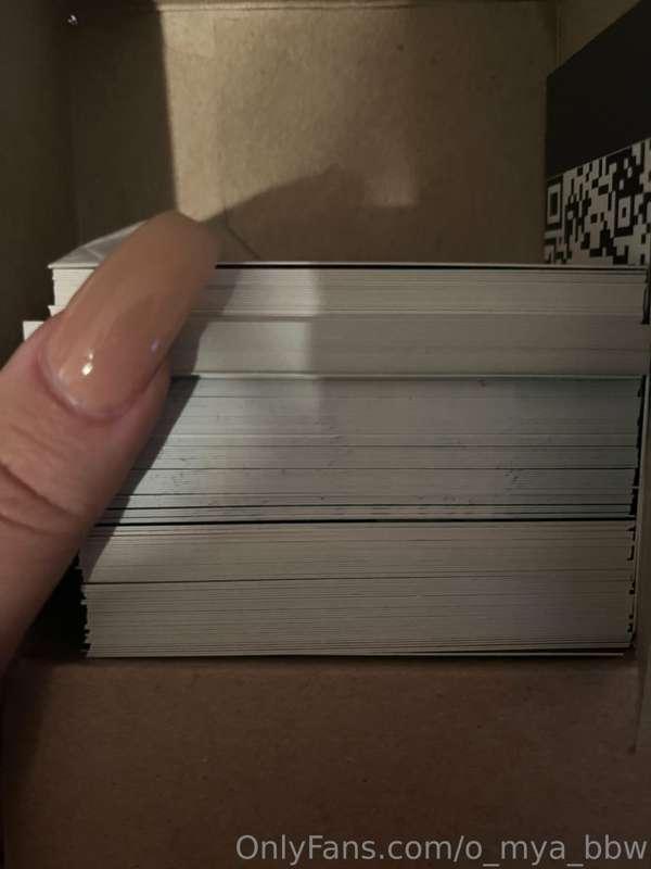 Sowing seeds in the form of business cards and actual seeds...