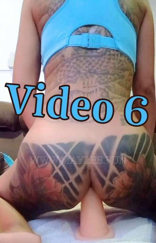 VIDEO 6: I took this video when I try the big anal training ..