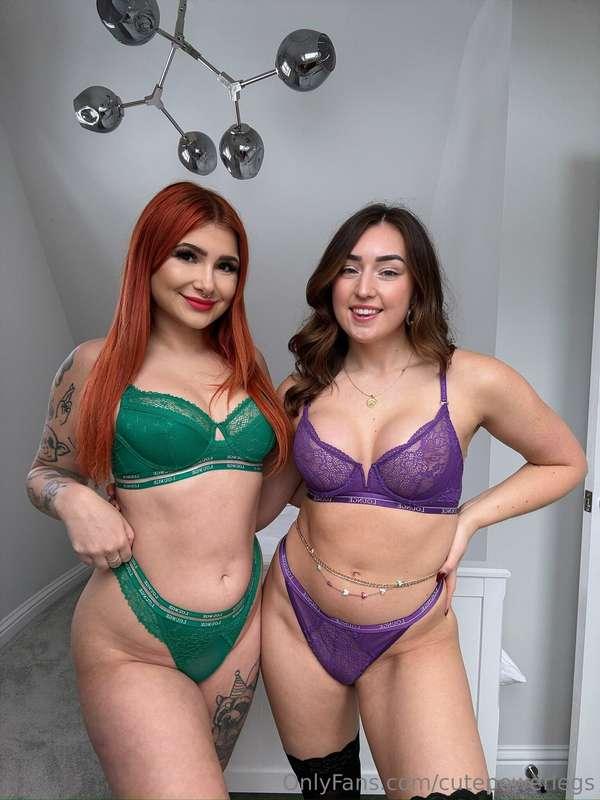 Whose lingerie do you prefer? 🥵@welshie466 