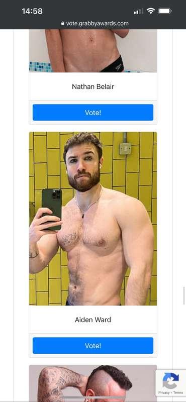 Guys! I got nominated for a Grabby. Can you please vote for ..