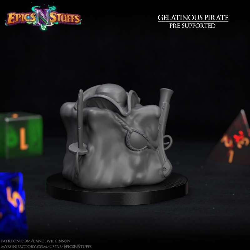 Christmas Calender Day 23 - Gelatinous Pirate