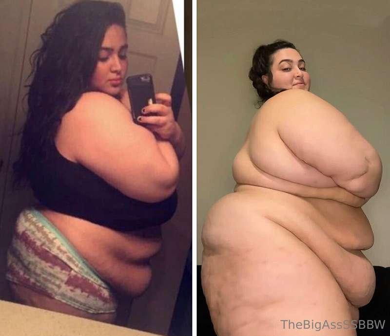 Just a few years apart. And to think I thought I was fat bac..