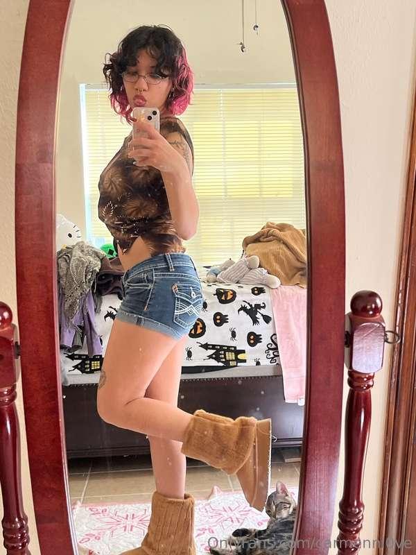 I'm a good girl, but I can be bad too. It just depends on yo..