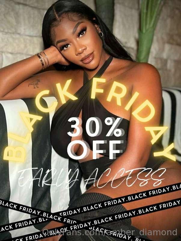 BLACK FRIDAY CAME EARLY THIS YEAR! 😈😈😈

**30% OFF EVERYTHING..