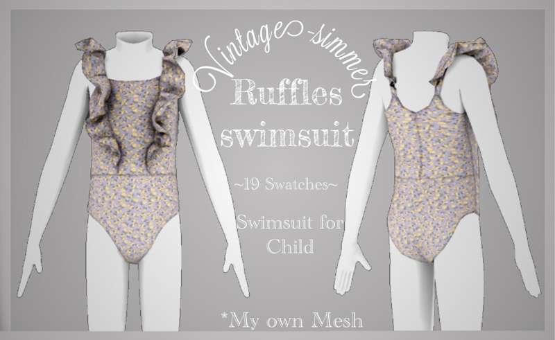 ˗ˏˋRuffles Swimsuitˎˊ˗