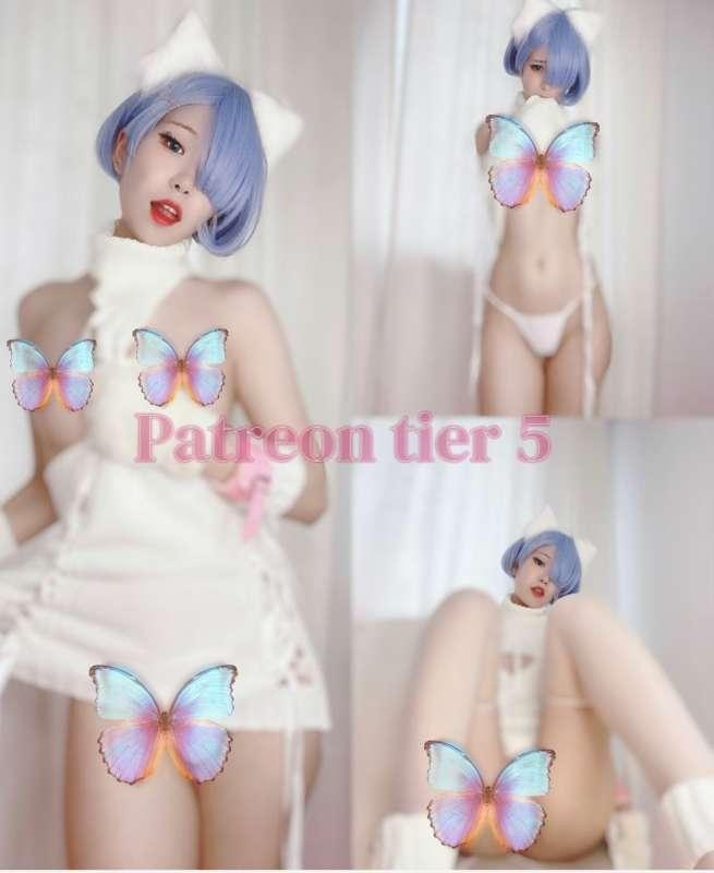 Teaser Rem kitty cosplay 