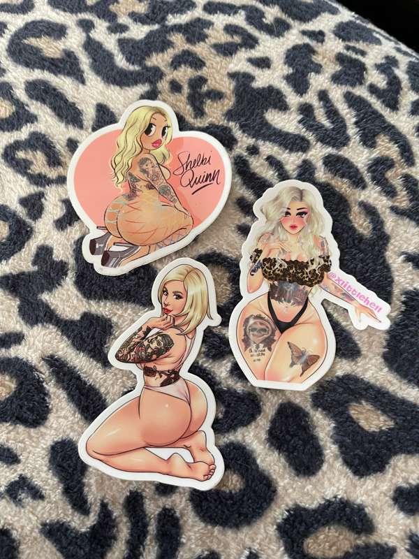 I have stickers left ! Dm me to buy before I sell out! 3/$12..