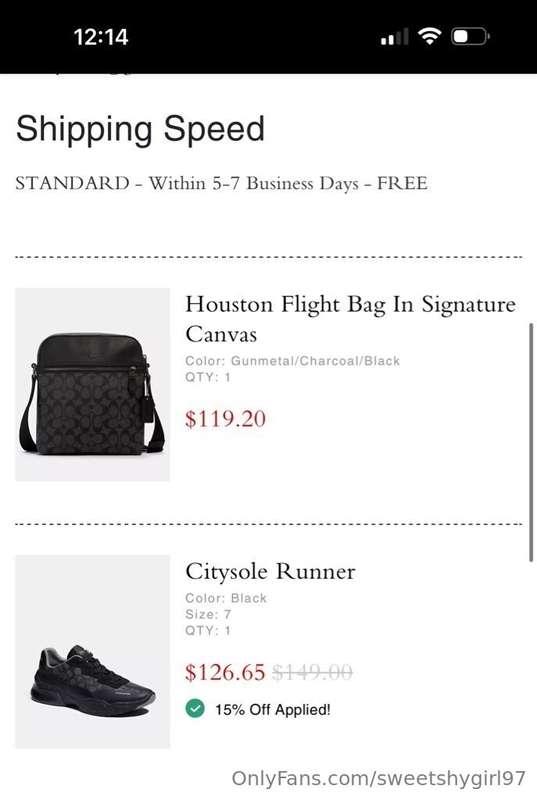 I expect reimbursements!! Send for one or both😊💰