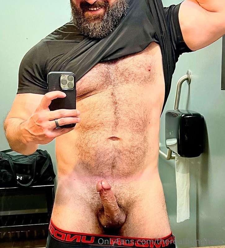 Workout done. Ready for Super Bowl!