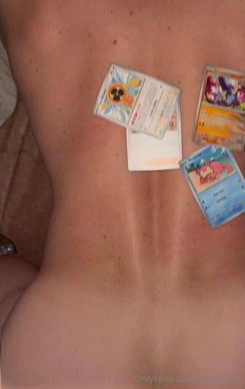 Perfect view of my cards here 😍