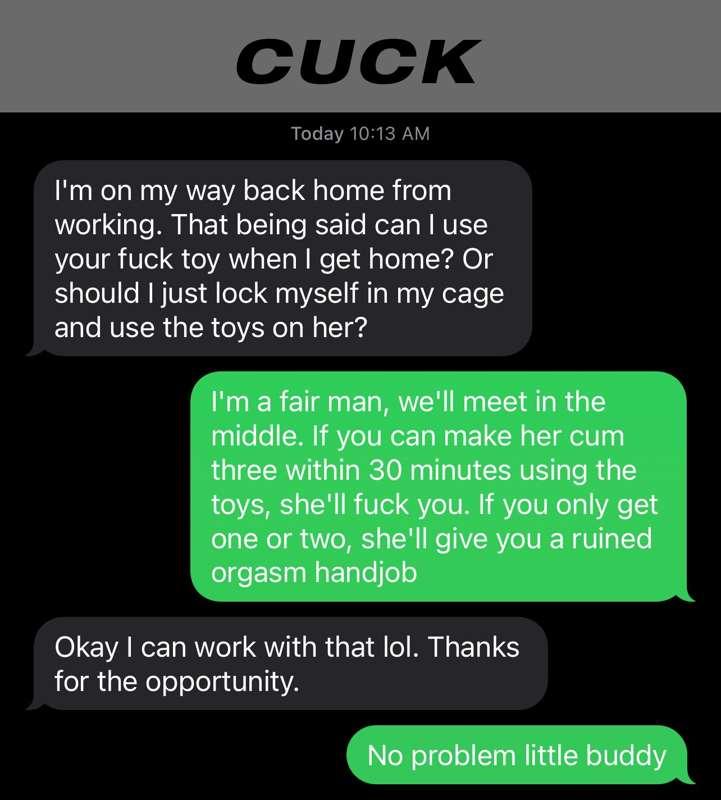 Had a fan follow up to ask how this challenge to Megan's cuc..