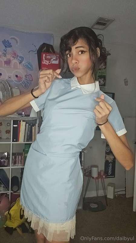 Found my old favorite dress from years ago 😍🩵. Dont forget i..