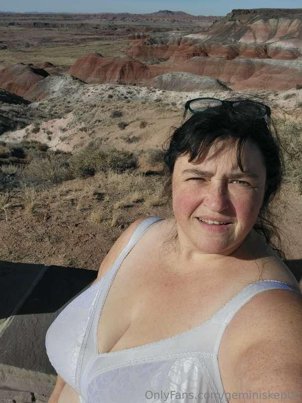 Saying Helllooo from Petrified Forest National Park! Been ou..
