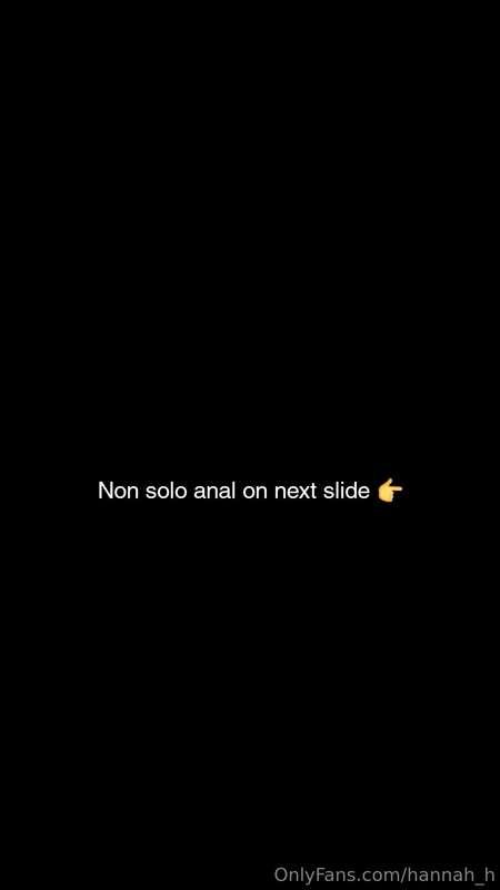 Dm me for your free non solo video! Either my newest one or ..