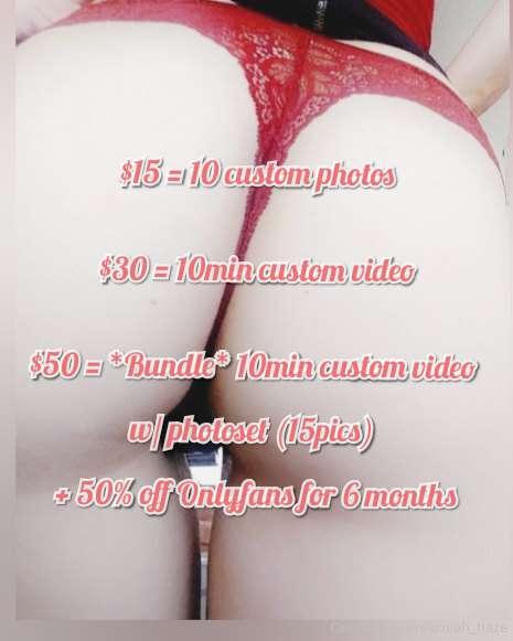 If you spoil me for my birthday, I'll spoil back with conten..