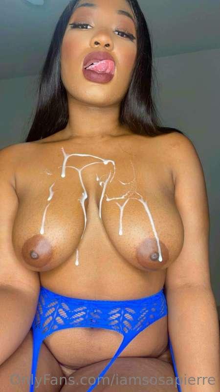 Glaze my tits daddy!!