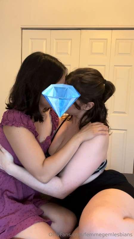 Romantic sitting make-out session where we pull down each ot..