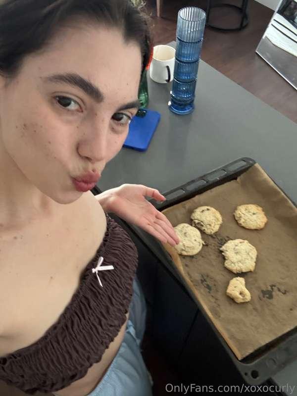 Baking something sweet… 😋🍪I never told you this, but I love ..