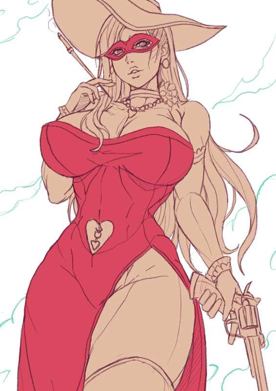 Monthly Rewards : Scarlet [SKETCH / SFW]