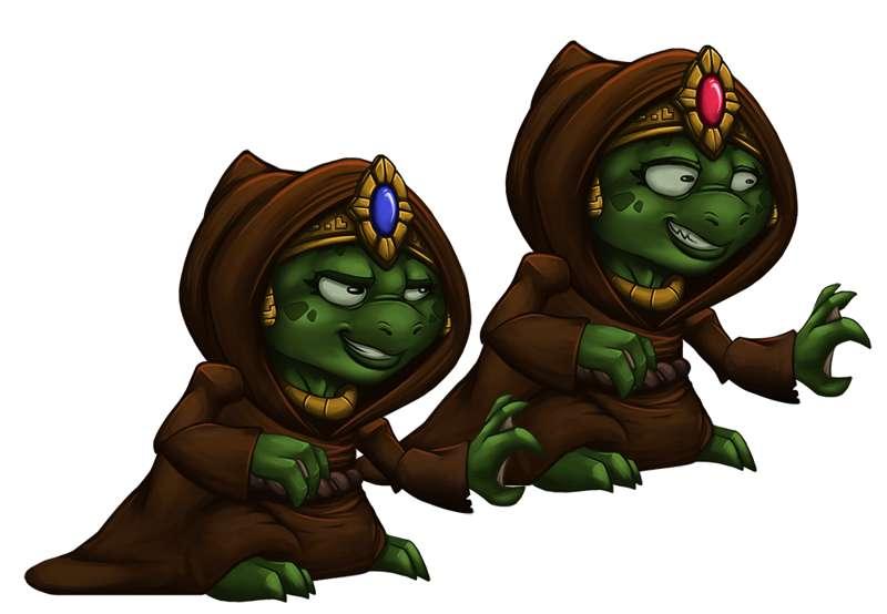 Toad twins sprites