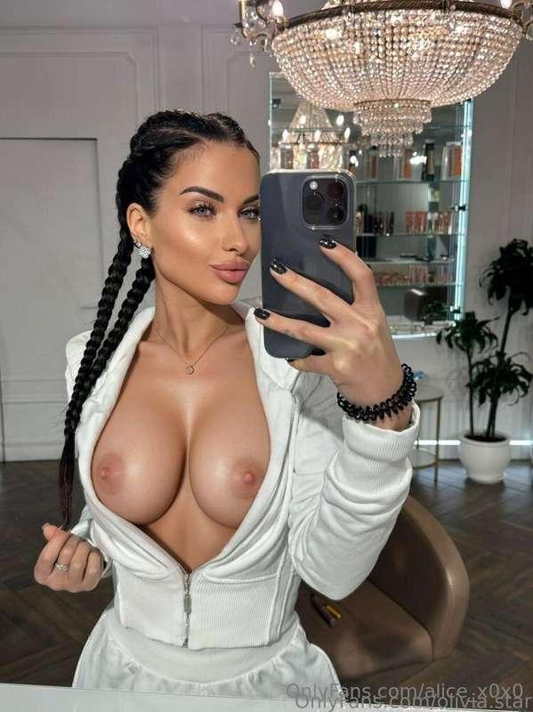 🔞OH MY GOD🔞 SO BUSTY AND JUICY @oliviaastar COQUETTE🍒💦 CUM O..