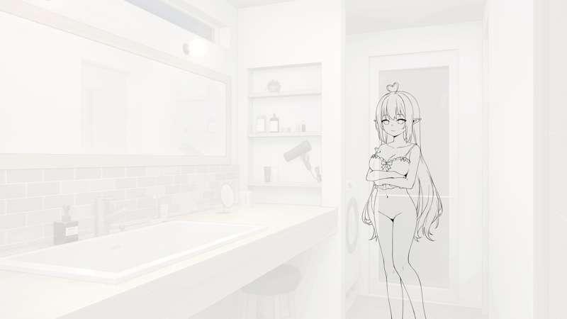 【Free Sample】Changing clothes animation sketch