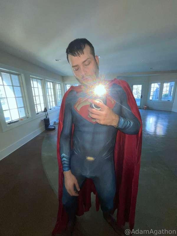 superman here to save your hole😈😏 Happy Halloween 🎃