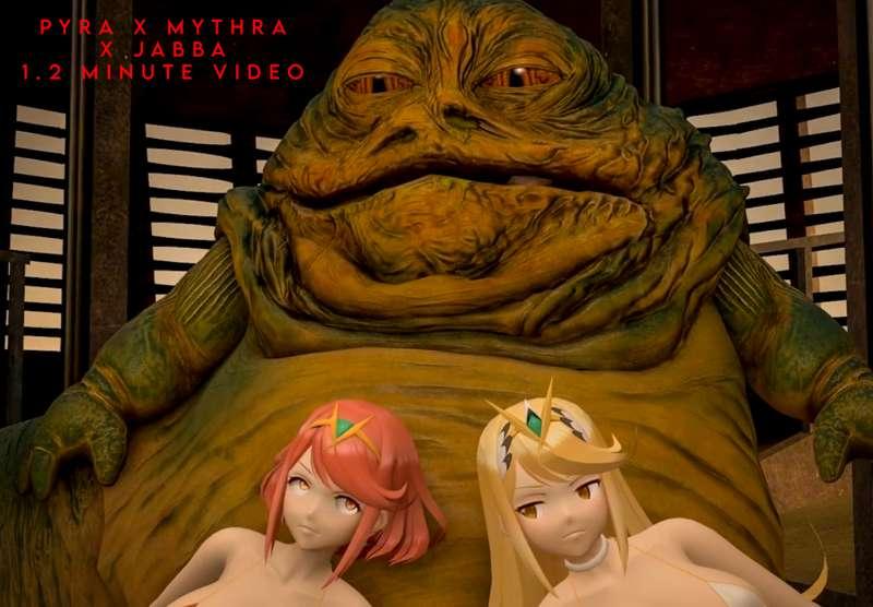 Pyra x Mythra x Jabba (1.2 Minute video) Reupload