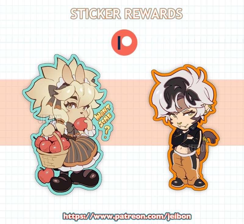 April 2023 Sticker Rewards